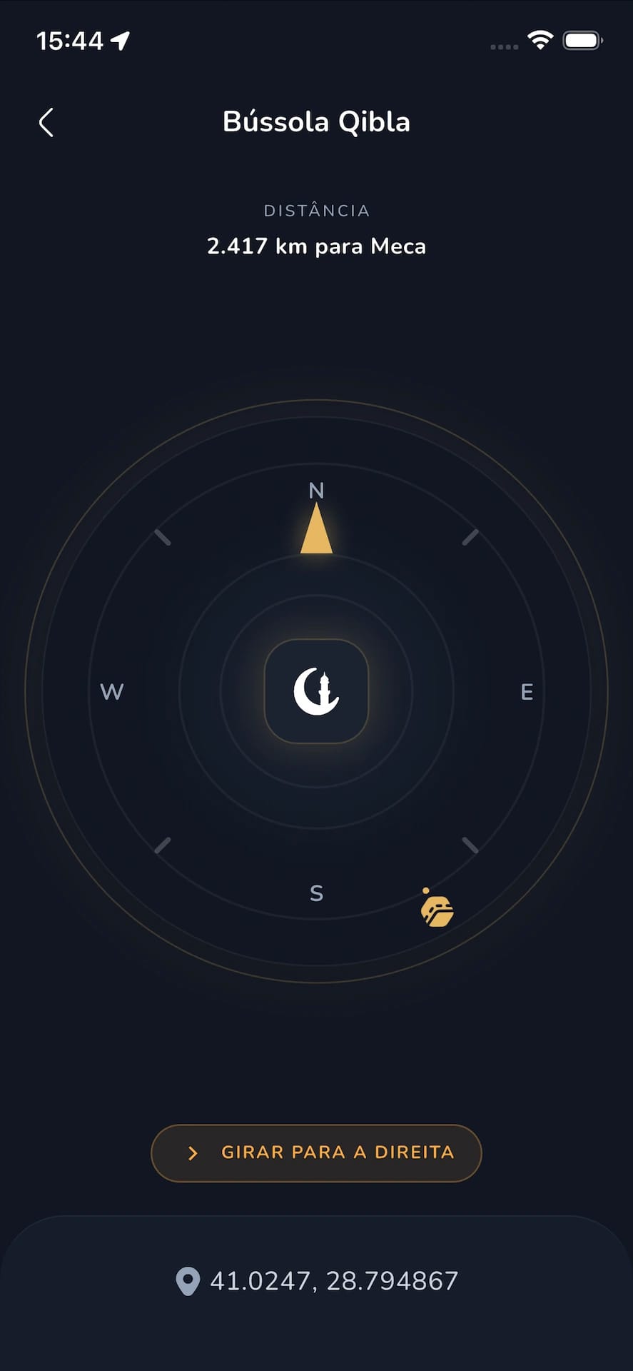 Localizador de Qibla e Mais
