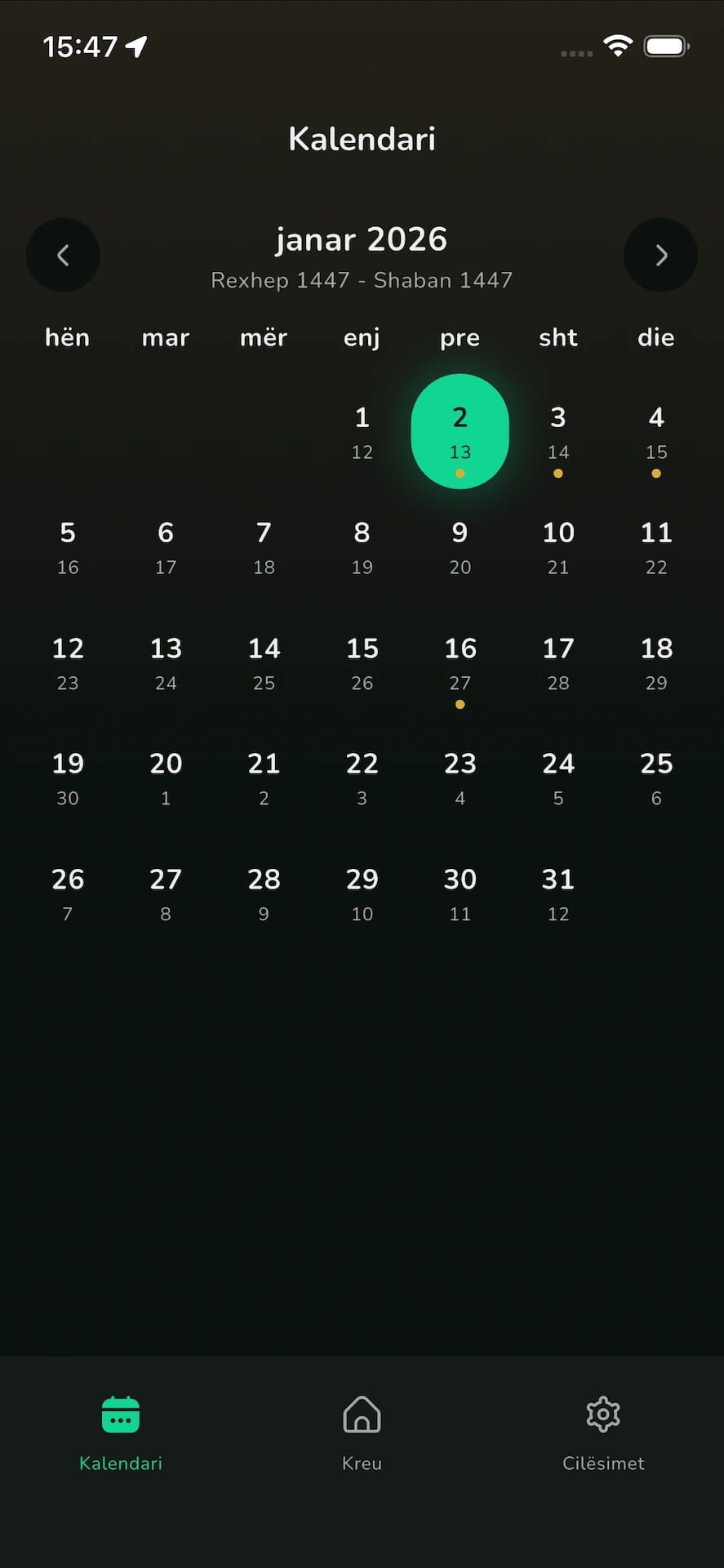 Gjetësi i Qiblës dhe Më Shumë